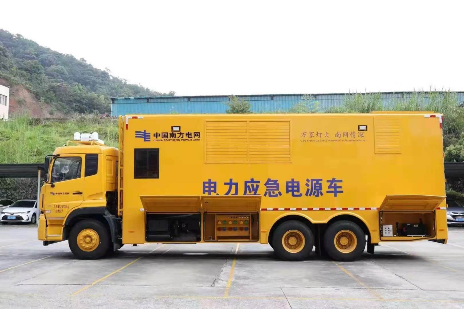马山安康大型柴油发电机发电车UPS电源出租租赁